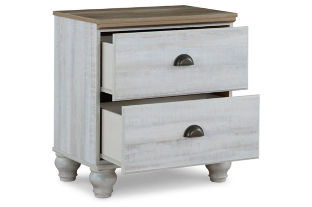 Haven Bay Queen Panel Storage Bed, Dresser, Mirror, Chest and Nightstand