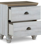 Haven Bay Queen Panel Storage Bed, Dresser, Mirror, Chest and Nightstand