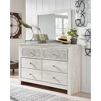 Signature Design by Ashley Paxberry Queen Panel Bed, Dresser and Mirror