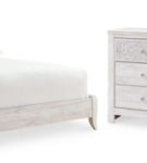 Signature Design by Ashley Paxberry Queen Panel Bed and Dresser-Whitewash