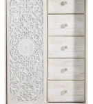 Signature Design by Ashley Paxberry Queen Panel Bed, Chest and Nightstand-Whit