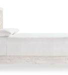 Signature Design by Ashley Paxberry Queen Panel Bed and Dresser-Whitewash