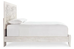 Signature Design by Ashley Paxberry Queen Panel Bed and Dresser-Whitewash