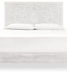 Signature Design by Ashley Paxberry King Panel Bed-Whitewash