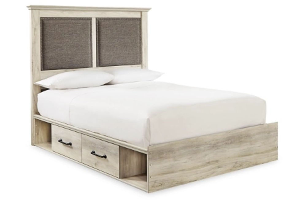 Signature Design by Ashley Cambeck Queen Upholstered Panel Storage Bed