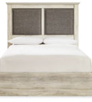 Signature Design by Ashley Cambeck Queen Upholstered Panel Storage Bed