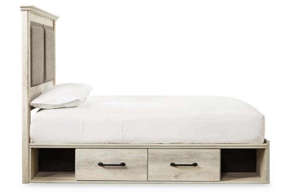 Signature Design by Ashley Cambeck Queen Upholstered Panel Storage Bed