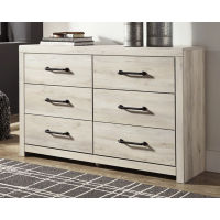 Signature Design by Ashley Cambeck Twin Panel Bed, Dresser and Nightstand-Whit