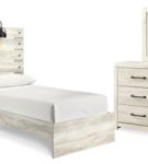 Signature Design by Ashley Cambeck Twin Panel Bed, Dresser, Mirror and Nightst