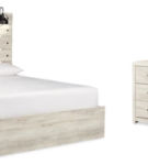 Signature Design by Ashley Cambeck Queen Panel Bed and Dresser-Whitewash