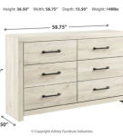 Cambeck Queen Panel Storage Bed, Dresser and 2 Nightstands-