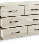 Signature Design by Ashley Cambeck Queen Panel Bed and Dresser-Whitewash