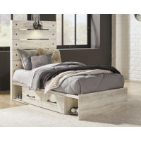 Signature Design by Ashley Cambeck Twin Panel Bed with 2 Storage Drawers