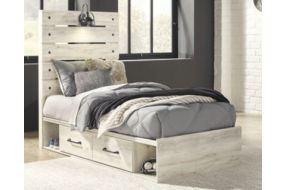 Signature Design by Ashley Cambeck Twin Panel Bed with 4 Storage Drawers