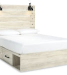 Signature Design by Ashley Cambeck Queen Panel Bed with 2 Storage Drawers