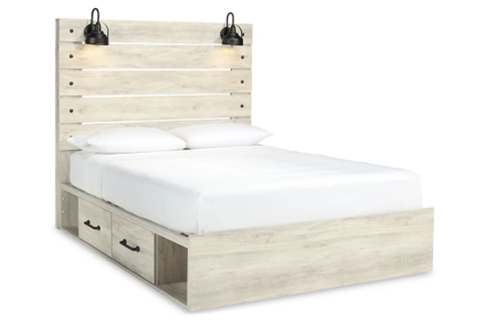 Signature Design by Ashley Cambeck Queen Panel Bed with 2 Storage Drawers