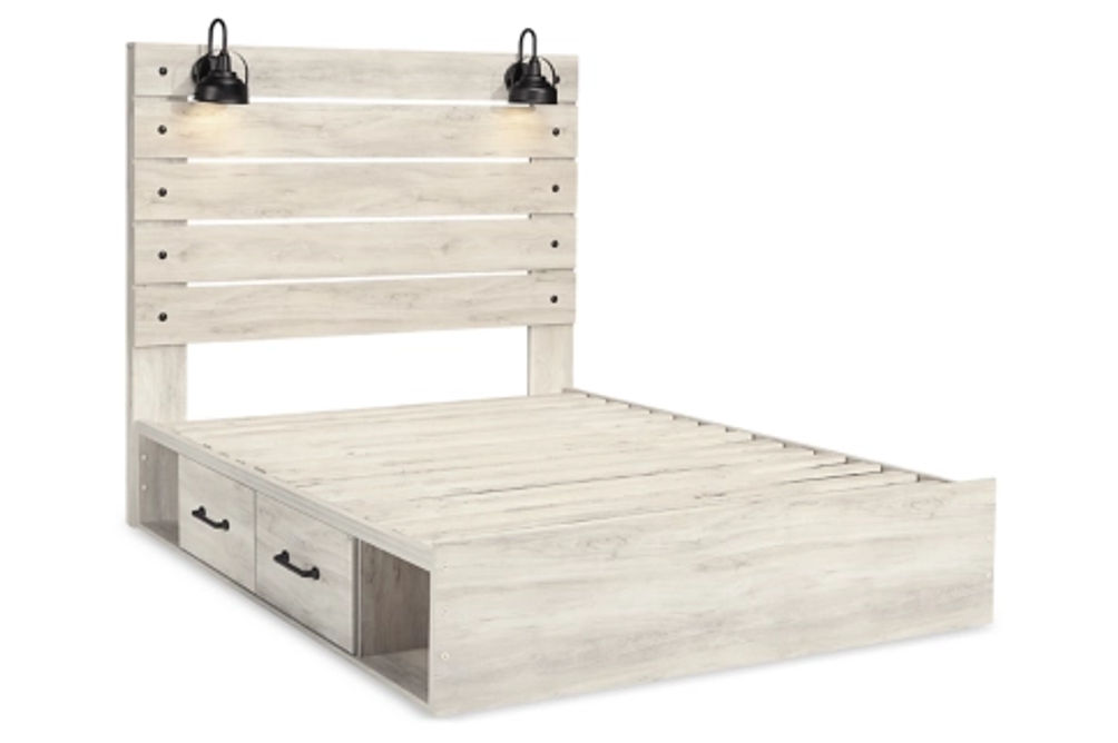 Signature Design by Ashley Cambeck Queen Panel Bed with 2 Storage Drawers