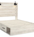 Signature Design by Ashley Cambeck Queen Panel Bed with 2 Storage Drawers