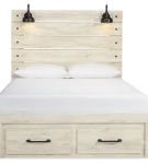 Signature Design by Ashley Cambeck Queen Panel Bed with 2 Storage Drawers