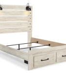 Signature Design by Ashley Cambeck Queen Panel Bed with 2 Storage Drawers