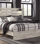 Signature Design by Ashley Cambeck King Panel Bed-Whitewash