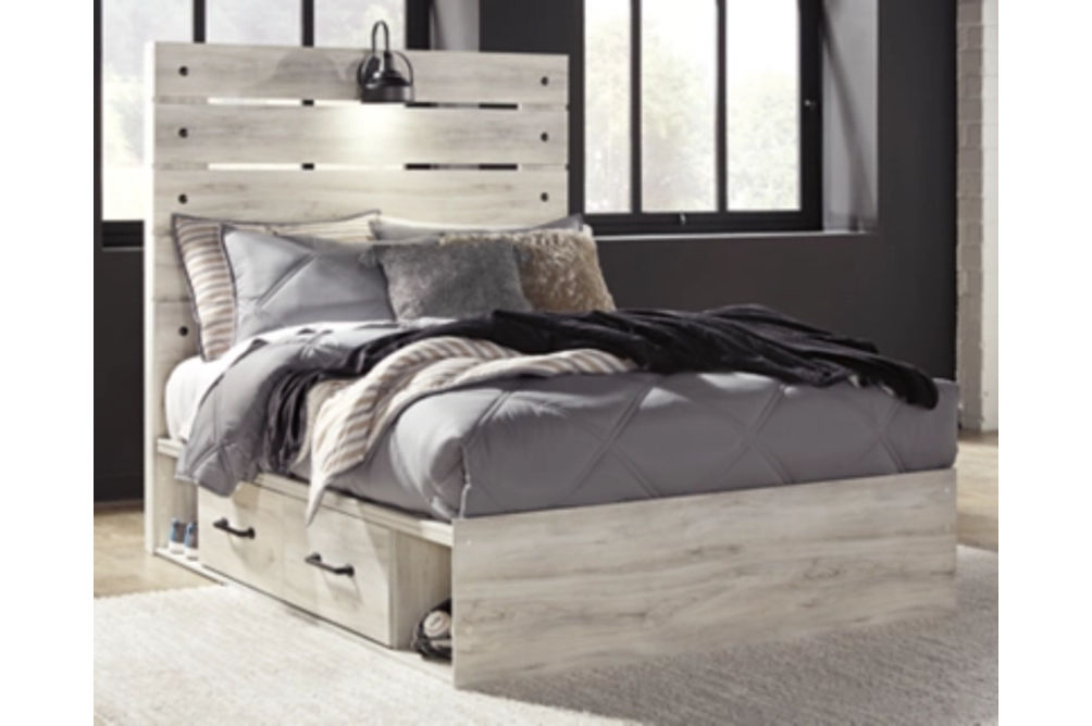 Signature Design by Ashley Cambeck Full Panel Bed with 2 Storage Drawers