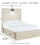 Signature Design by Ashley Cambeck Full Panel Bed with 4 Storage Drawers