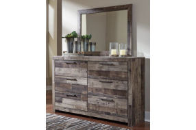 Signature Design by Ashley Derekson King Panel Storage Bed, Dresser and Mirror