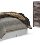 Benchcraft Derekson Queen Panel Headboard, Dresser, Chest and Nightstand-Multi