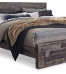 Signature Design by Ashley Derekson King Panel Storage Bed and 2 Nightstands-M