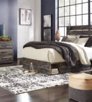 Signature Design by Ashley Drystan Queen Panel Bed with Storage, Dresser and M