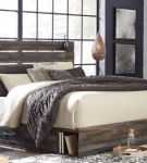 Signature Design by Ashley Drystan King Panel Bed with 4 Storage Drawers