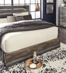 Signature Design by Ashley Drystan King Panel Bed with 2 Storage Drawers