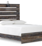 Drystan Full Panel Bed, Dresser, Mirror, and Nightstand-Multi