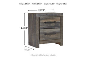 Drystan King Panel Bed, Dresser, Mirror, and Nightstand-Multi