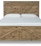 Shurlee King Crossbuck Panel Bed