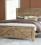 Shurlee King Crossbuck Panel Bed