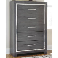 Signature Design by Ashley Lodanna Queen Storage Bed, Chest and Nightstand