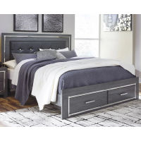 Signature Design by Ashley Lodanna King Storage Bed and Chest