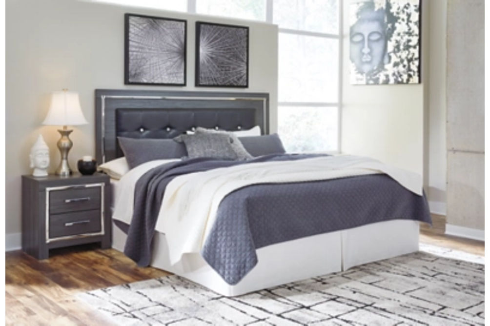 Signature Design by Ashley Lodanna King Panel Bed-Gray