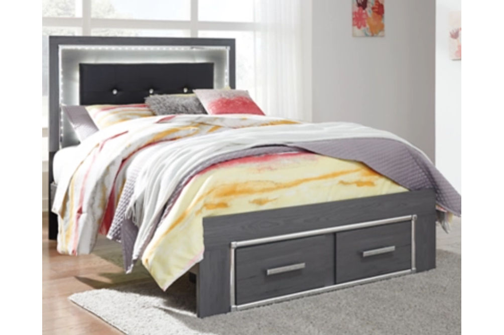 Signature Design by Ashley Lodanna Full Panel Bed with 2 Storage Drawers