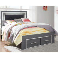 Signature Design by Ashley Lodanna Full Panel Bed with 2 Storage Drawers