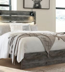 Signature Design by Ashley Baystorm Queen Panel Bed, Chest and Nightstand-Gray