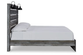 Signature Design by Ashley Baystorm King Panel Bed-Gray