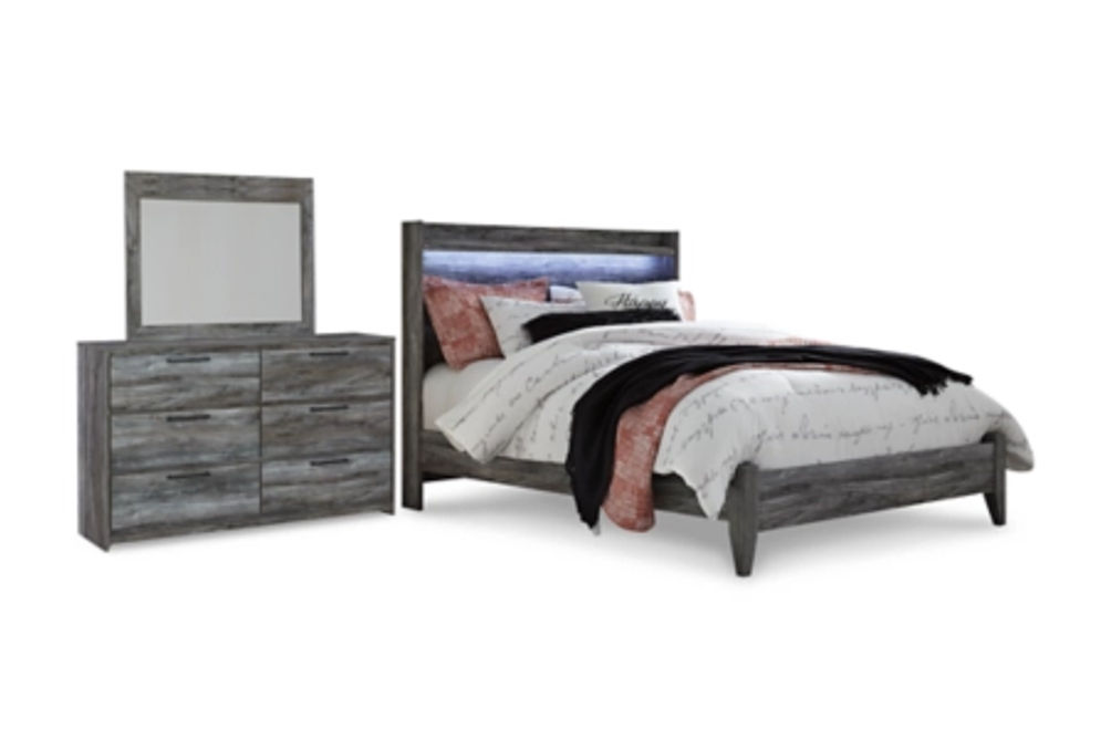 Signature Design by Ashley Baystorm Queen Panel Bed, Dresser and Mirror