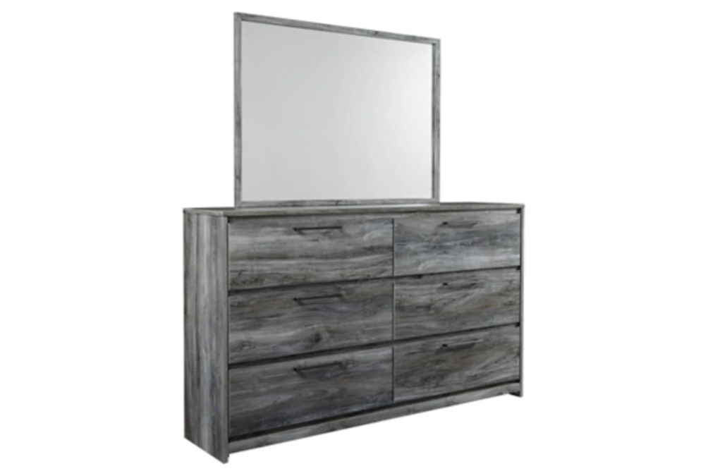 Signature Design by Ashley Baystorm Twin Panel Bed Headboard, Dresser, Mirror