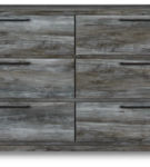 Signature Design by Ashley Baystorm Twin Panel Bed and Dresser-Gray