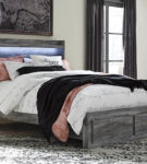 Signature Design by Ashley Baystorm Queen Panel Storage Bed with Mirrored Dres