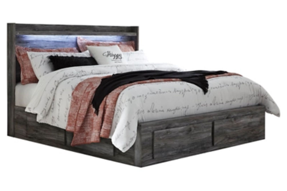 Signature Design by Ashley Baystorm King Panel Bed with 6 Storage Drawers