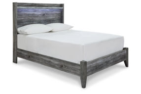 Signature Design by Ashley Baystorm Full Panel Bed and Chest-Gray